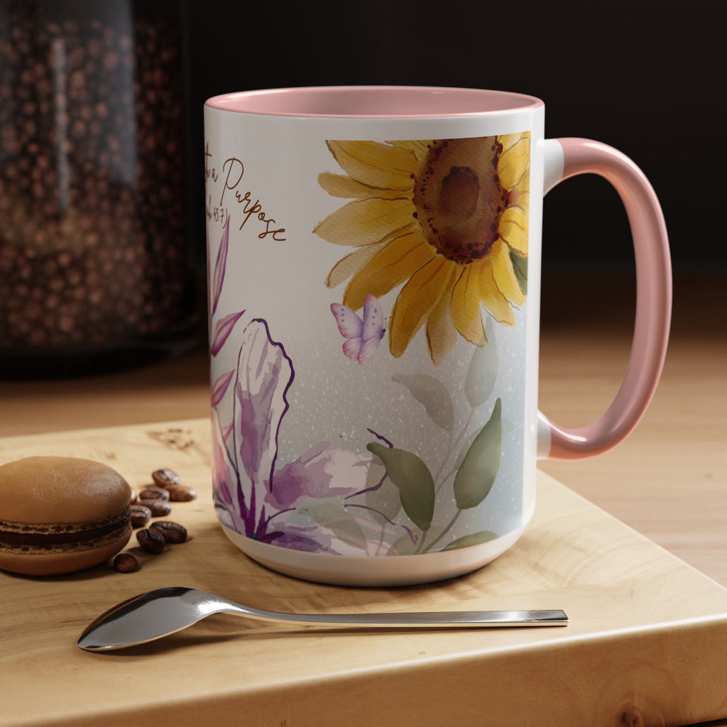 Created With a Purpose Coffee Mug - Morning Grace in Every Sip (11, 15oz)