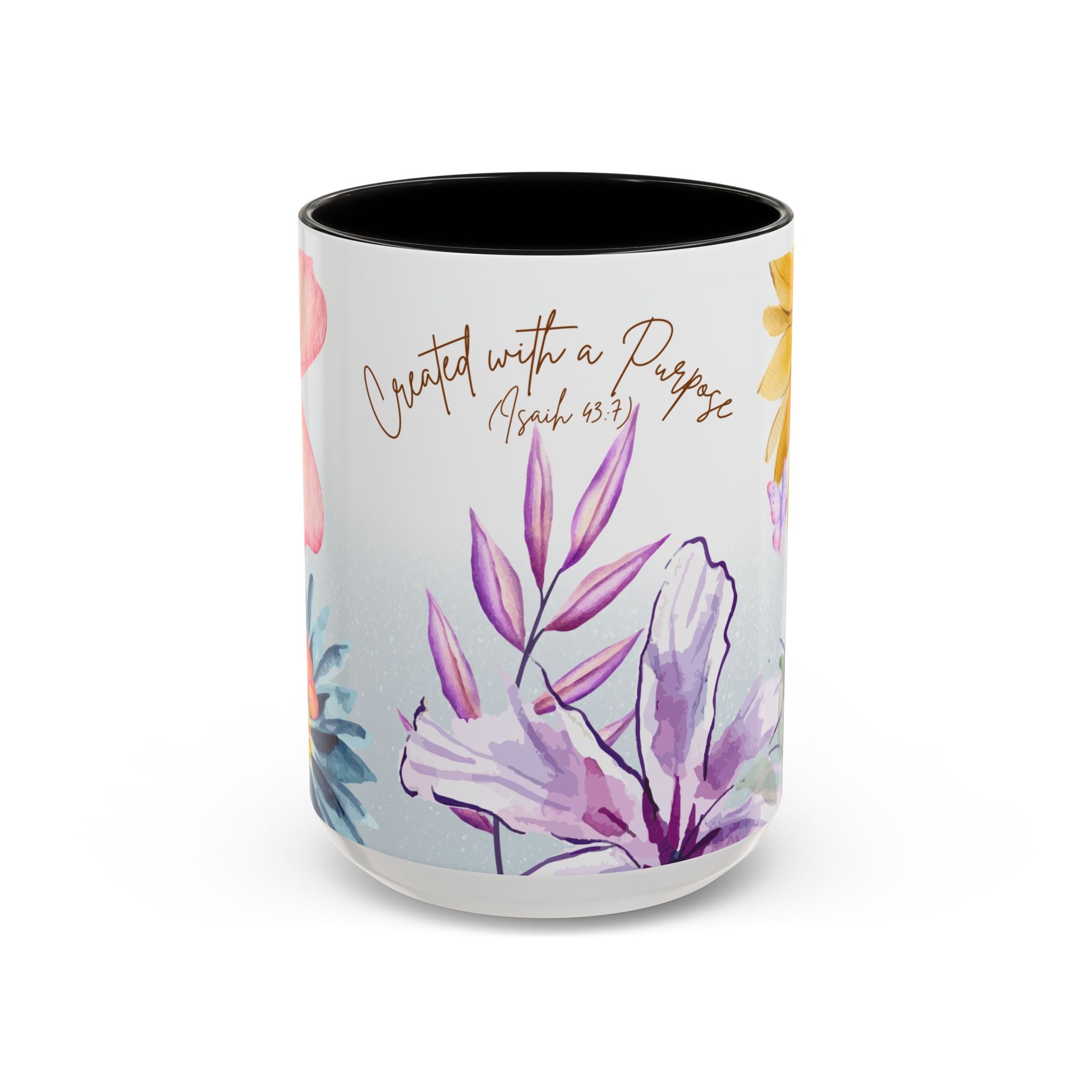Created With a Purpose Coffee Mug - Morning Grace in Every Sip (11, 15oz)