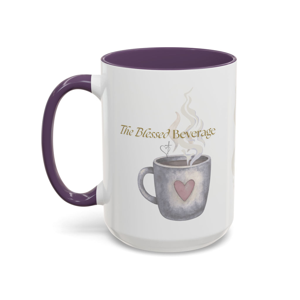 Blessed Beverage Ceramic Mug – Small Blessings for Your Morning (11, 15oz)