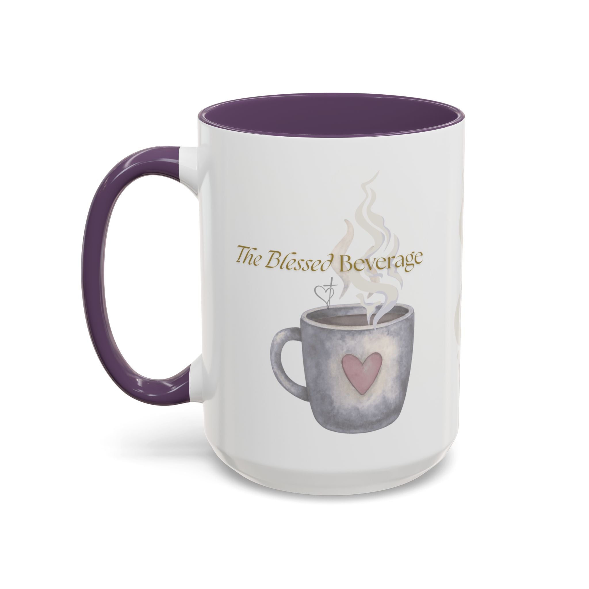 Blessed Beverage Ceramic Mug – Small Blessings for Your Morning (11, 15oz)