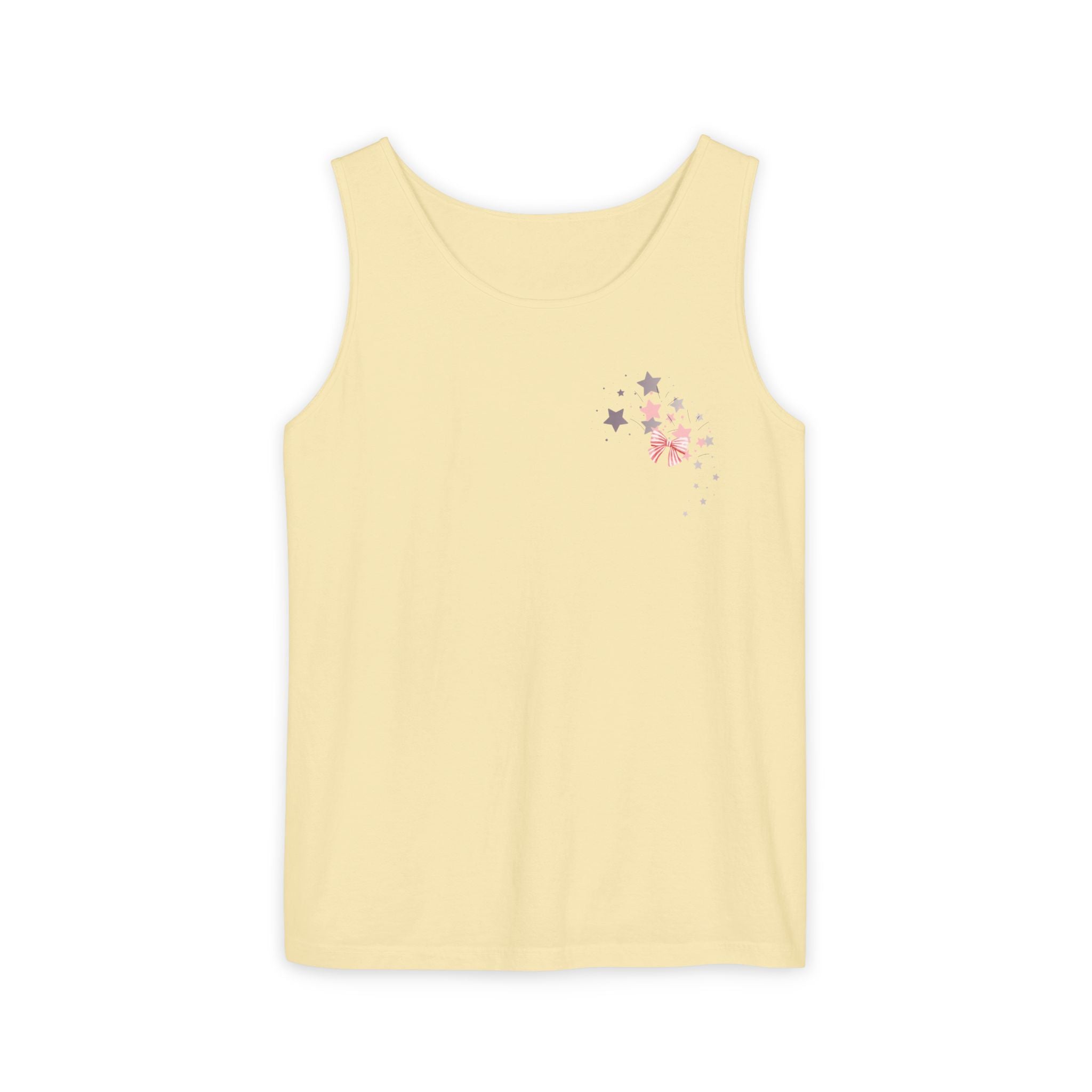 Then, Now and Always | Watercolor Flag & Roses Women's Tank Top