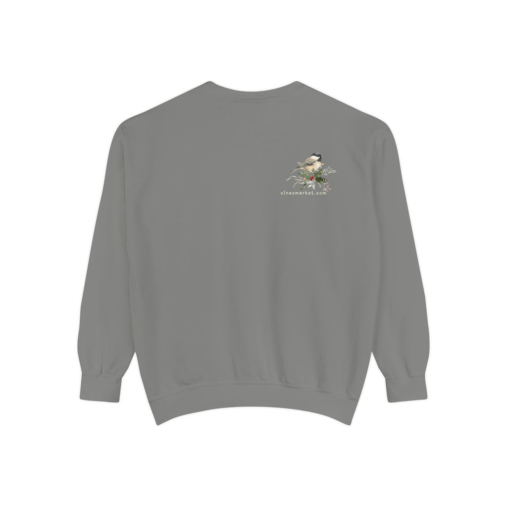 Spread Joy Like Snowflakes | Comfort Colors Snowman Sweatshirt