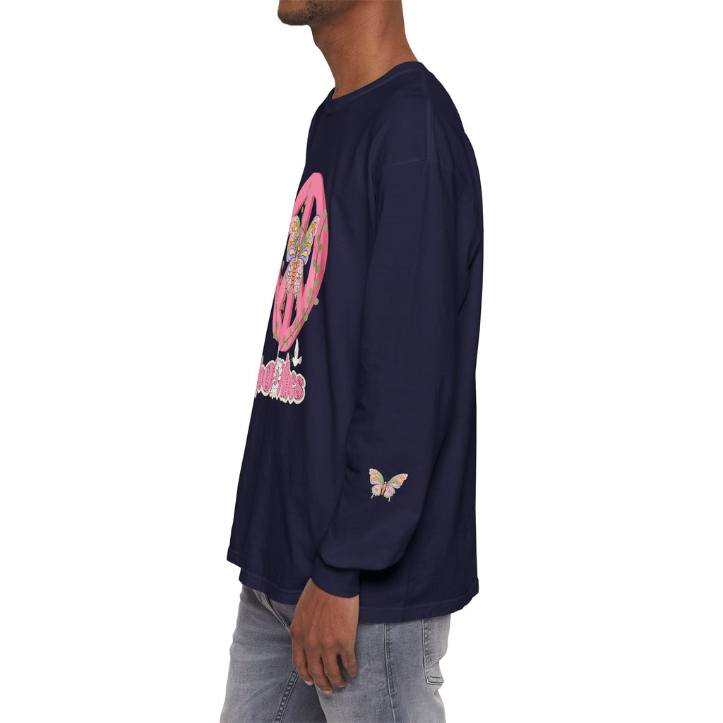Good Vibes Peace and Love Soft Long Sleeve T-Shirt for Her