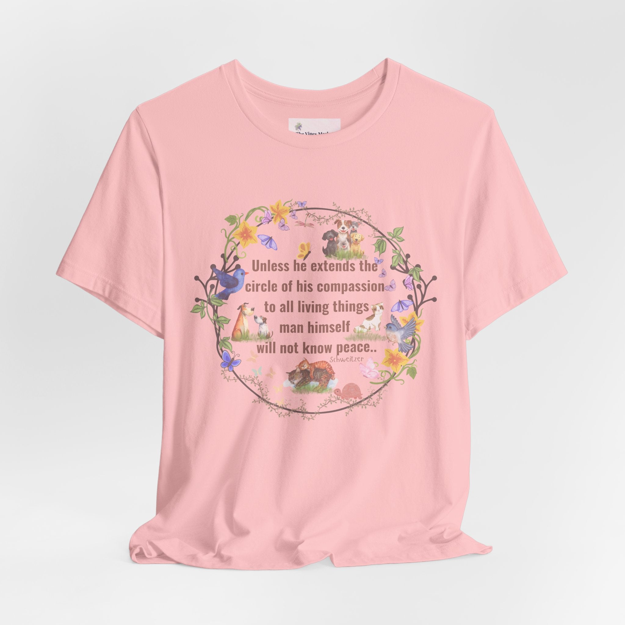 Circle of Compassion - Schweitzer Unisex Relaxed Comfort Tee