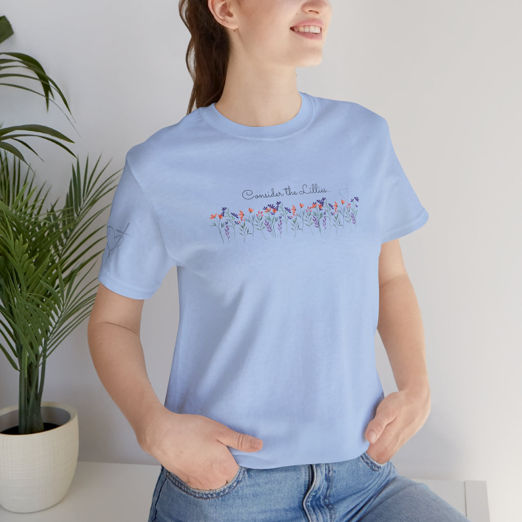 Women's Jersey Short Sleeve Tee – Consider the Lillies