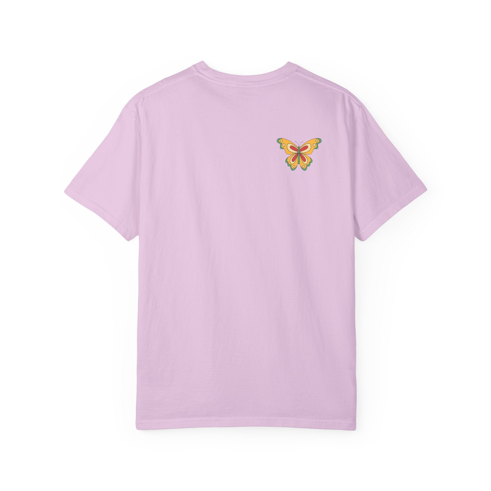 Peace Out T‑Shirt — Retro Floral Peace Sign Tee with ‘Peace Out…’ Text