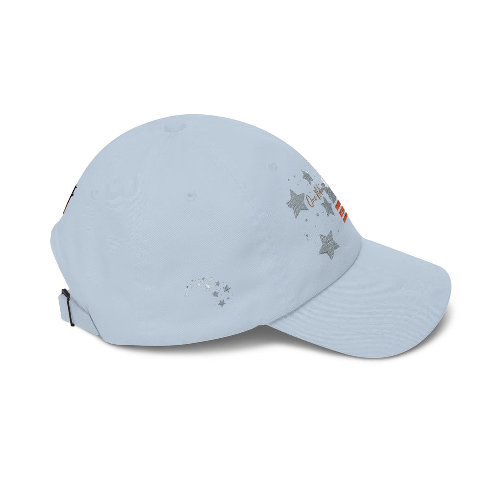 One Nation Under God | Embroidered Stars & Flag Dad Cap
