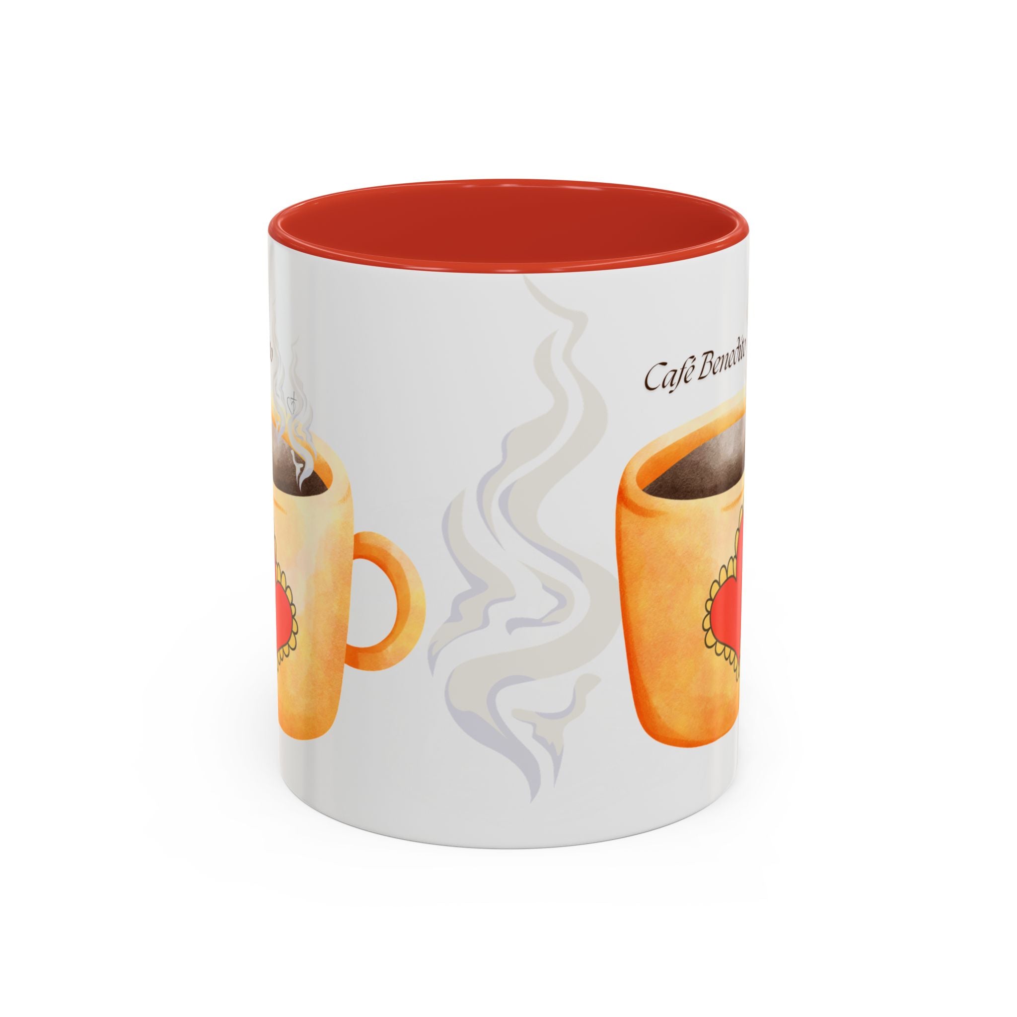 Café Bendito | Spanish Blessed Sunshine Coffee Mug –Morning Grace in Every Sip (11, 15oz)
