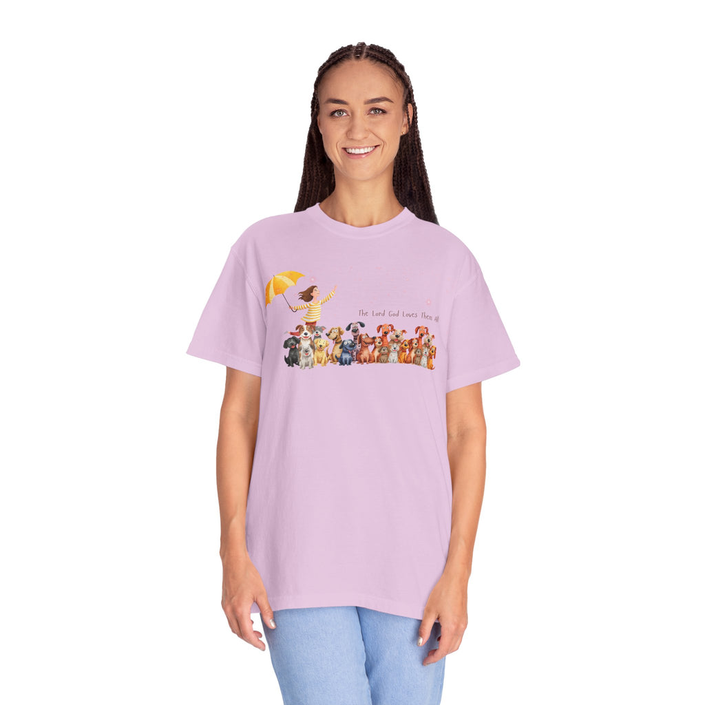 The Lord God Made Them All | Women's Dog Lover Relaxed Tee