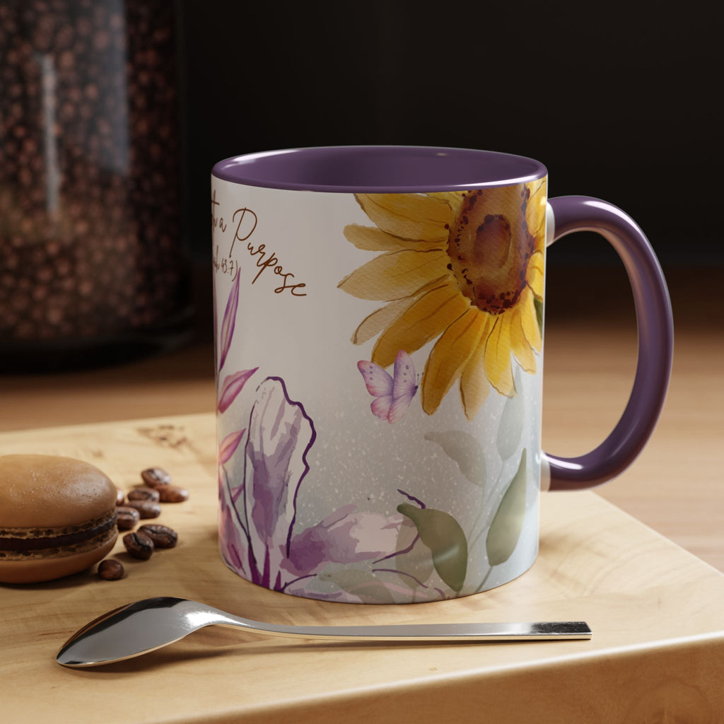 Created With a Purpose Coffee Mug - Morning Grace in Every Sip (11, 15oz)