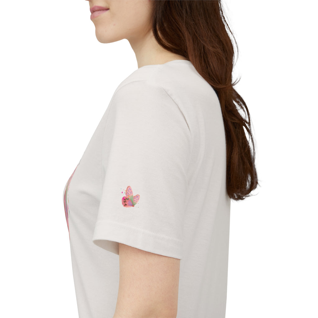 Peace and Love Imagine Tee | John Lennon 70's Butterfly Graphic T-Shirt