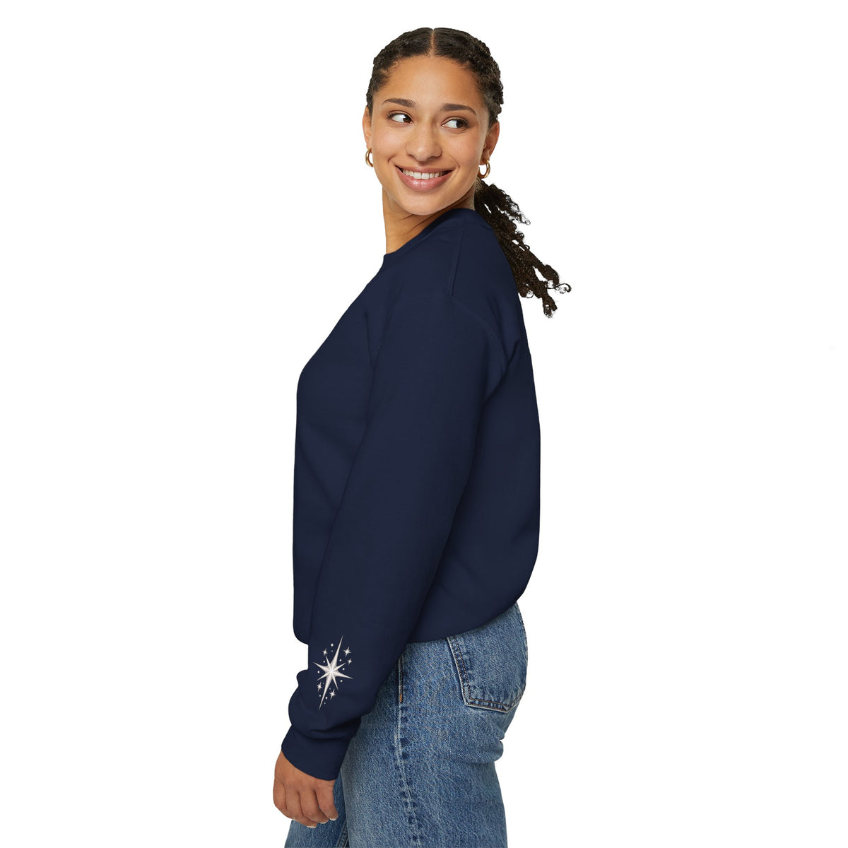 Follow Your Star | Women's Christmas Crewneck Sweatshirt