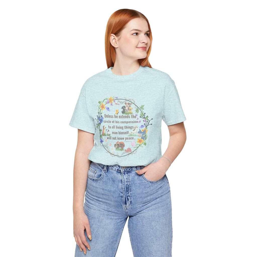 Circle of Compassion - Schweitzer Unisex Relaxed Comfort Tee