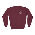 Youth Female Retro Crewneck Sweatshirt:  All You Need is Love