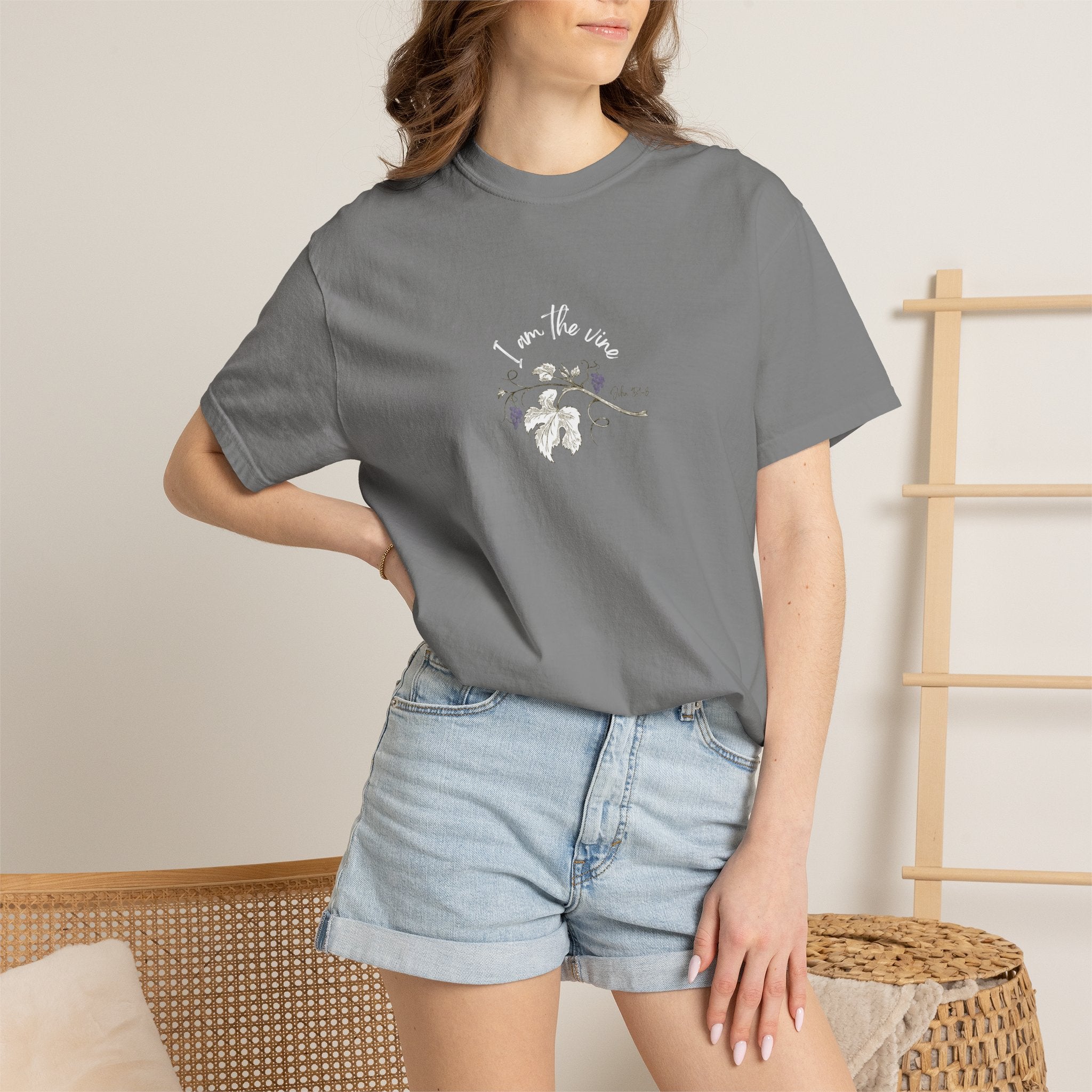 "I am the Vine":   Soft Relaxed Tee
