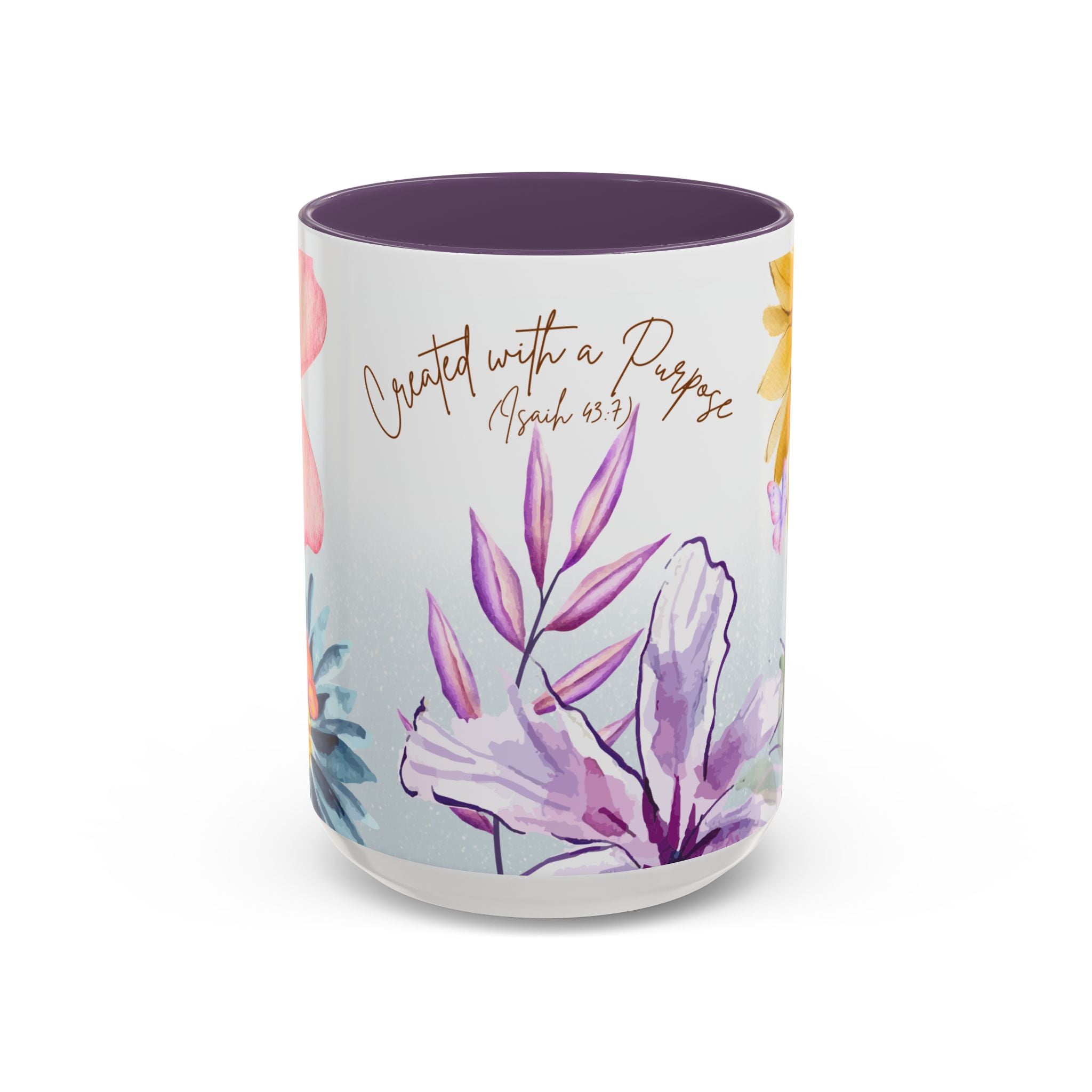 Created With a Purpose Coffee Mug - Morning Grace in Every Sip (11, 15oz)