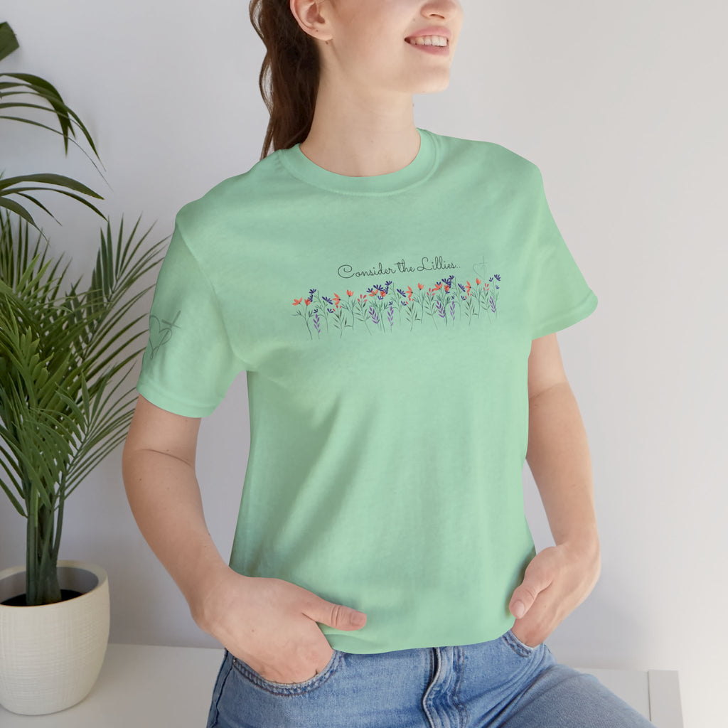 Women's Jersey Short Sleeve Tee – Consider the Lillies