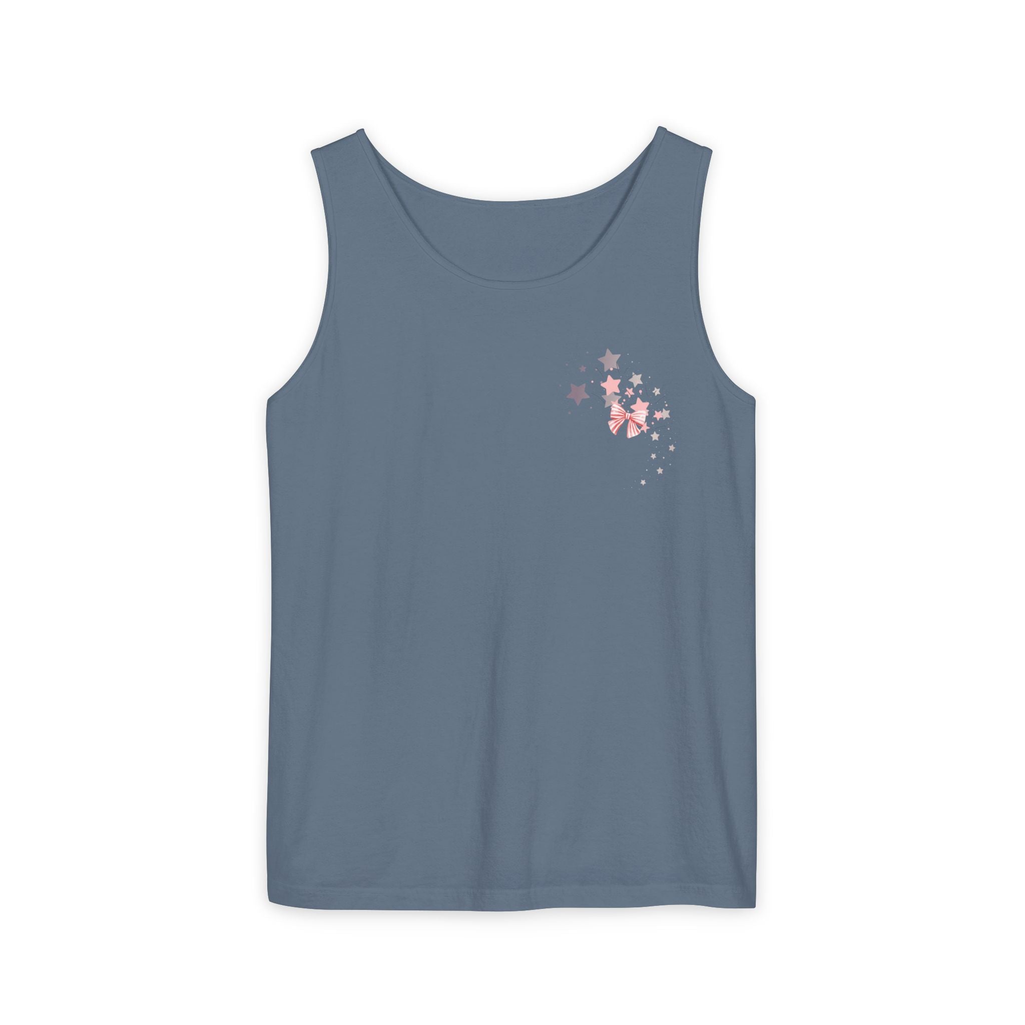 Then, Now and Always | Watercolor Flag & Roses Women's Tank Top