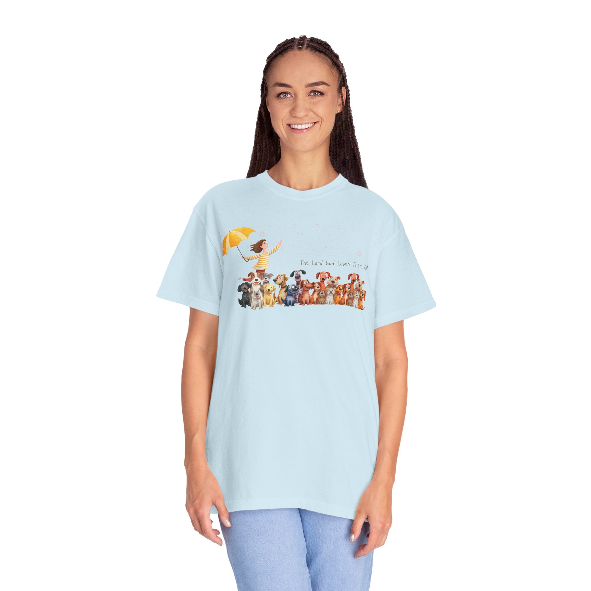 The Lord God Made Them All | Women's Dog Lover Relaxed Tee