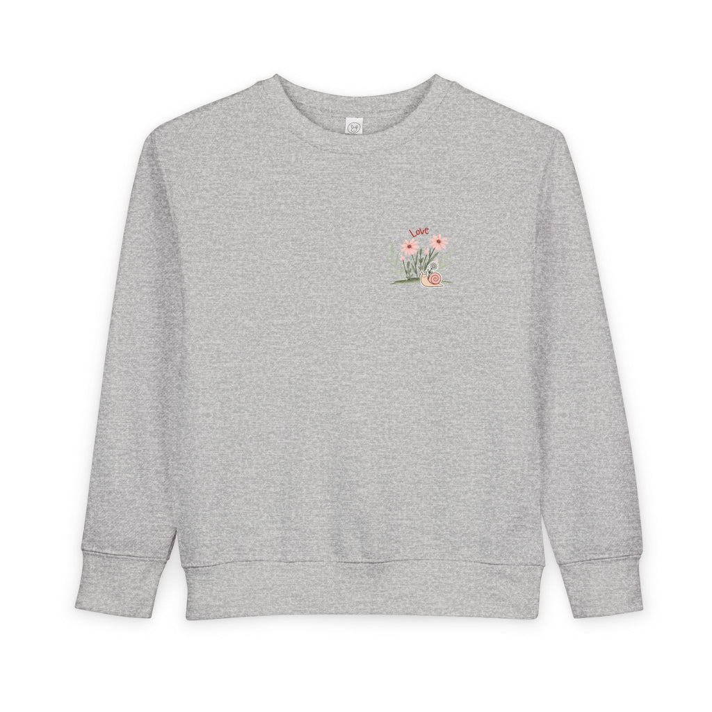 Toddler Retro Sweatshirt:  All You Need is Love