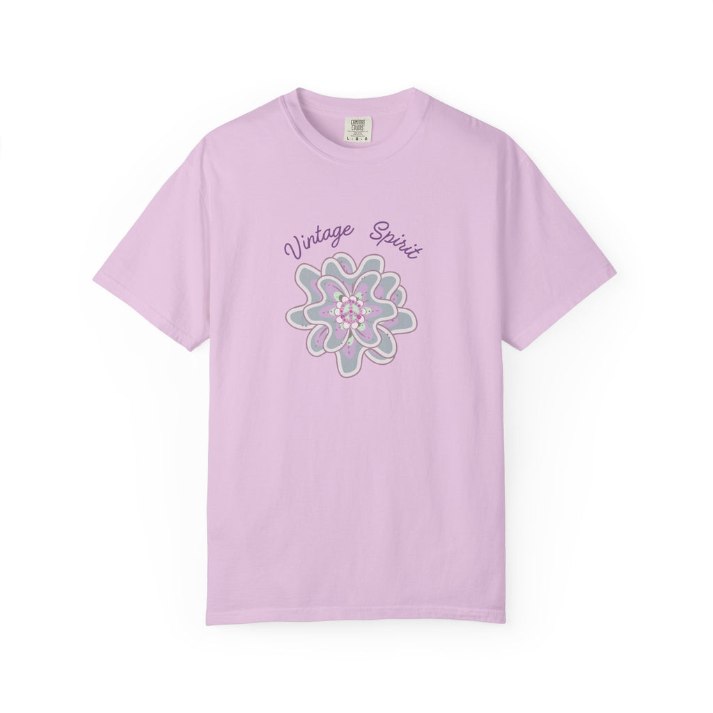 Peace and Love Vintage Spirit Floral T-Shirt -- For Her
