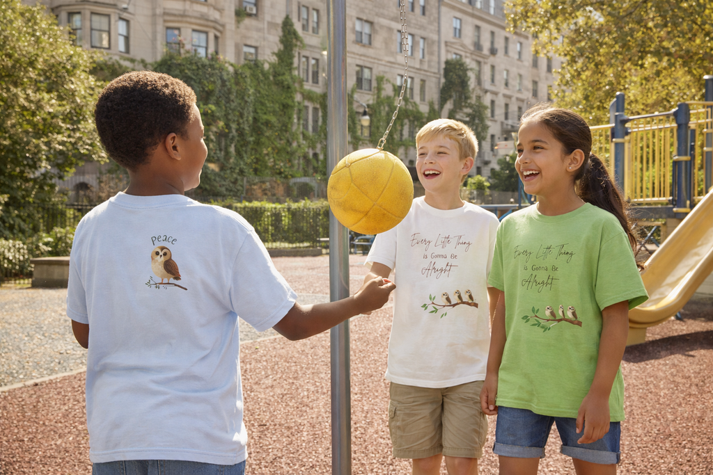 Kids Unisex Tee Shirt:  Every Little Thing is Gonna Be Alright