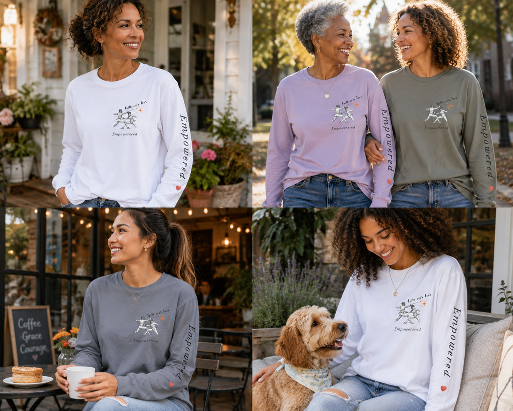 Fear Not | Women’s Long-Sleeve Faith Tee