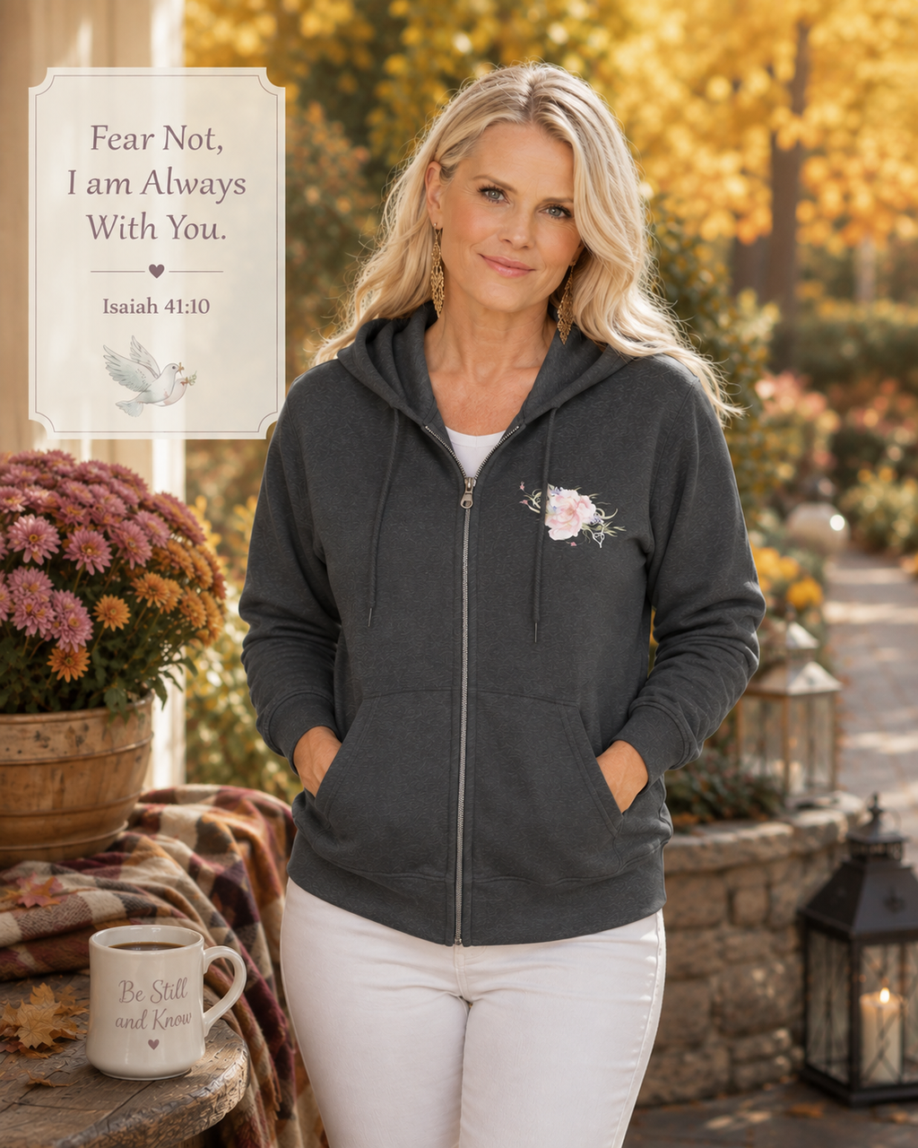 Fear Not | Women’s Full-Zip Hoodie