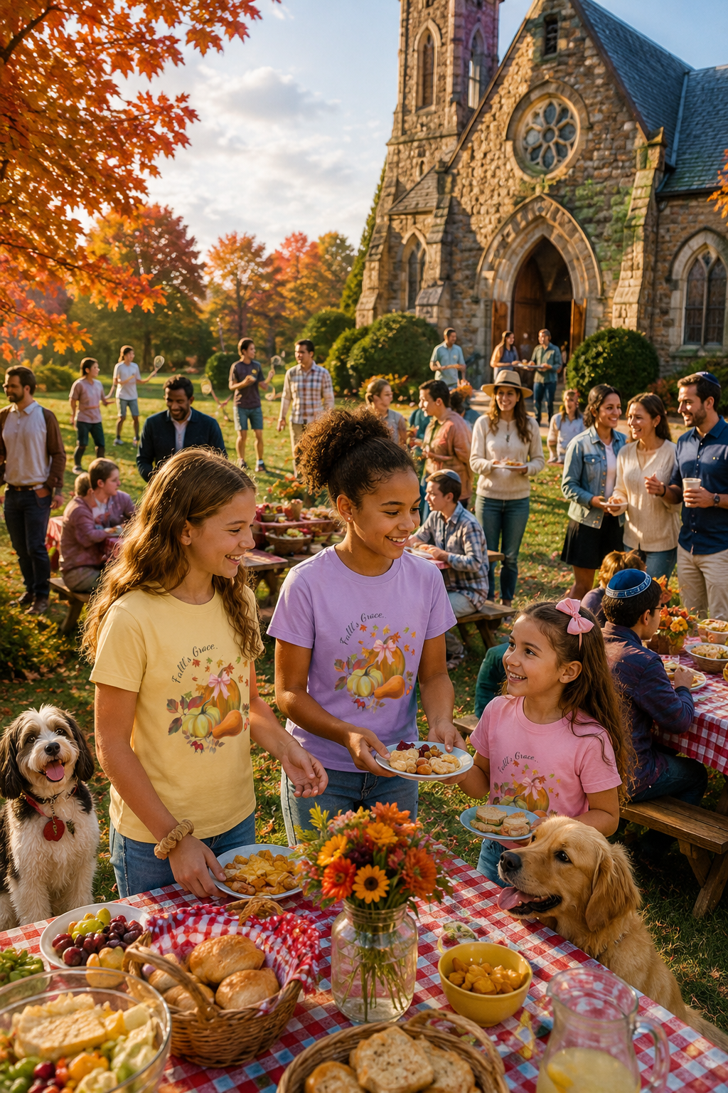 Fall's Grace | Kids' Harvest Tee