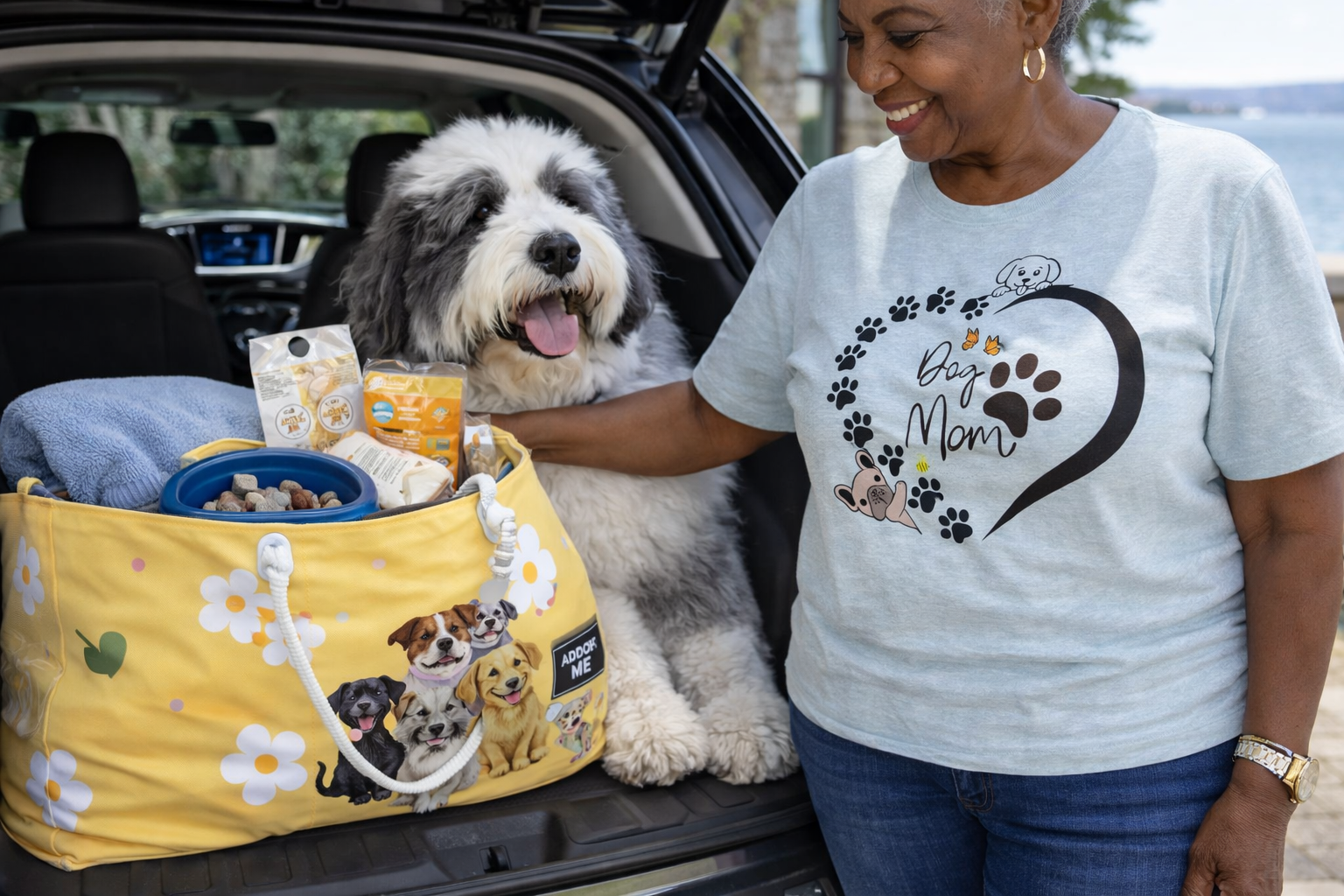 Adopt Me | Cute Rescue Dogs Weekender Tote Bag – Pet Lover Gift