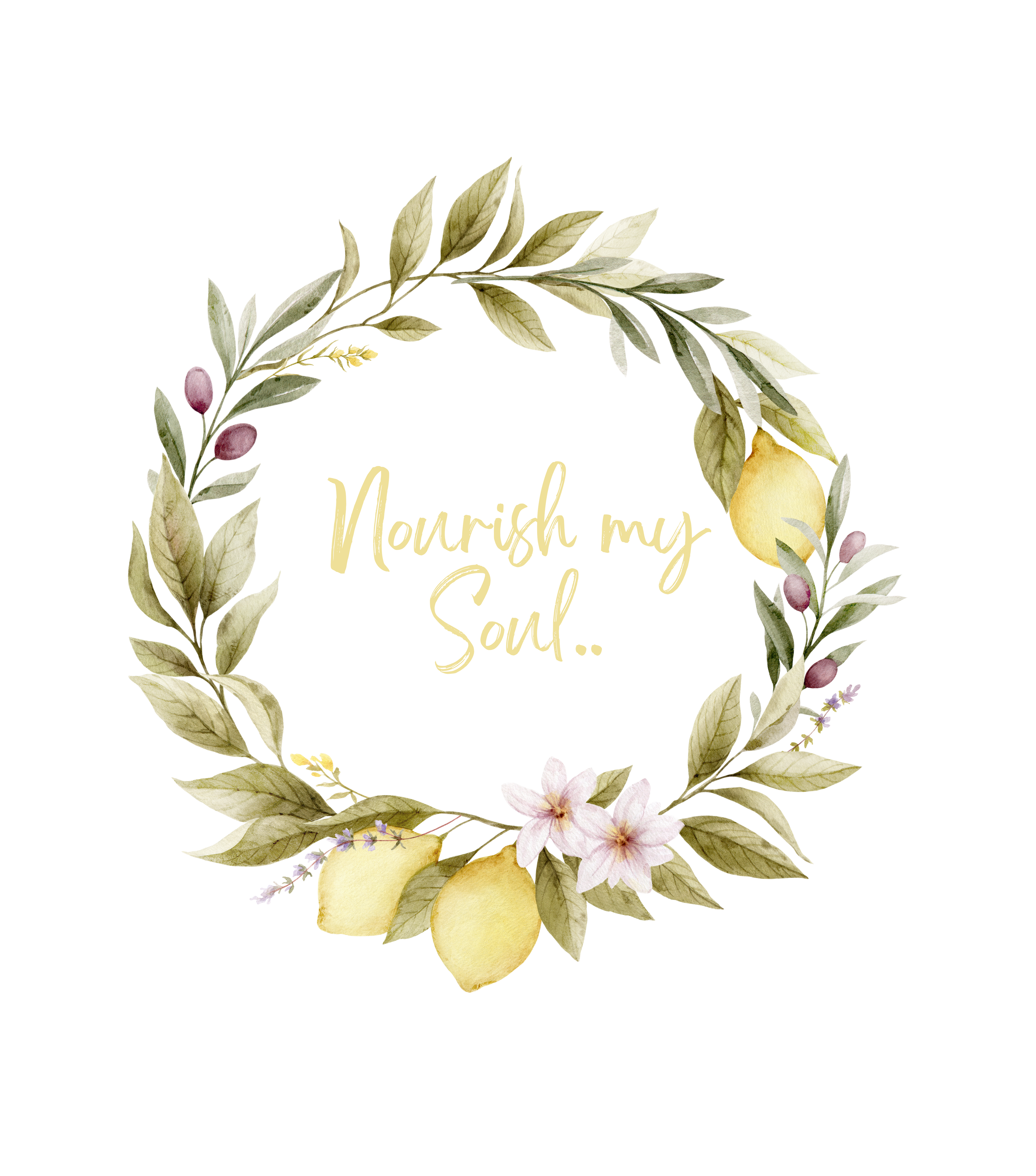 Nourish My Soul | Lemon Tree Comfort Colors Crewneck Sweatshirt – Faith & Soul Care Adult Female
