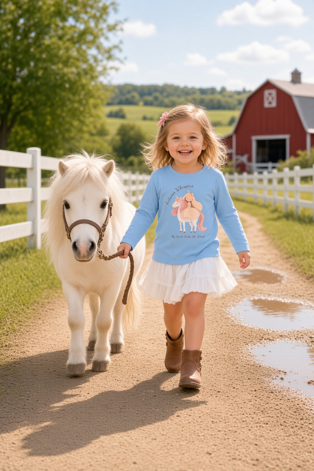 My Spirit Rides the Wind | Toddler Long-Sleeve Shirt