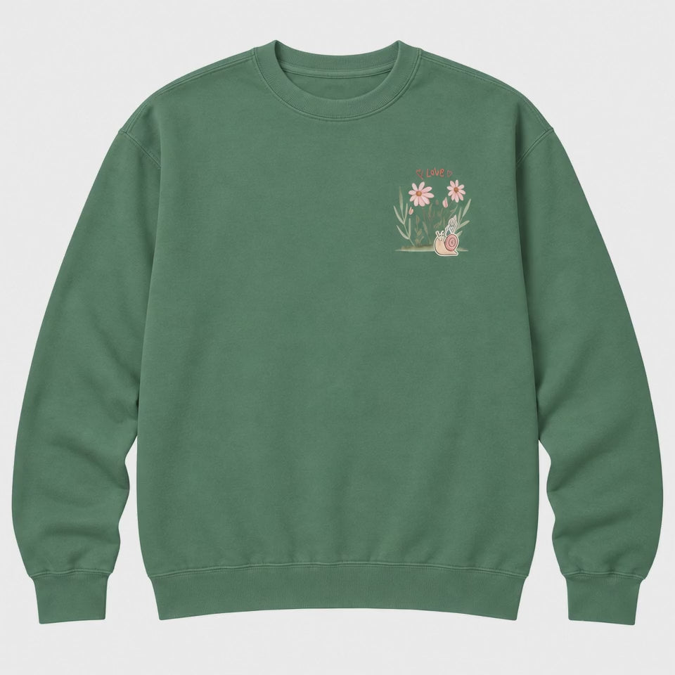 "All You Need is Love" | Women’s Retro Crewneck Sweatshirt