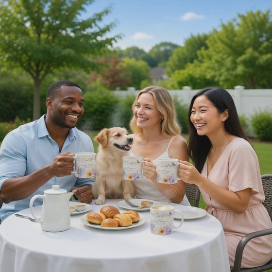 Created With a Purpose Coffee Mug - Morning Grace in Every Sip (11, 15oz)